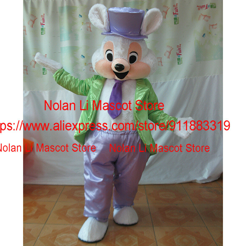 Disfraz de Mascota de conejo, juego de rol para fiesta de cumpleaños, publicidad, escenario, actuación, regalo de vacaciones, gran oferta, 1129