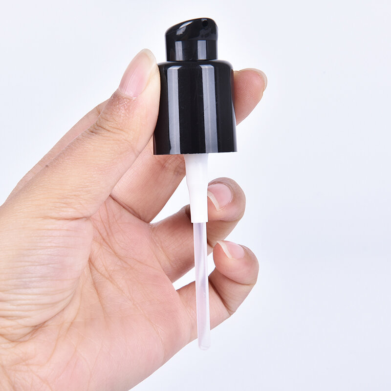 1Pcs Liquid Foundation Pump Fluid With Button Protect lock Cosmetics Indenter Pumps Dispenser Replacement Nozzle Makeup Tools