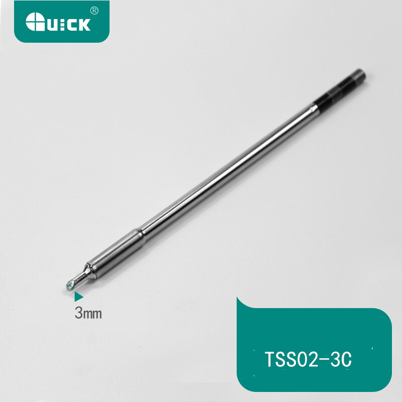 Rapido TS1200A senza piombo saldatore punta TSS02-SK TSS02-I TSS02-3C TSS02-J TSS02-K TSS02-SK-01 saldatore punta penna saldatura