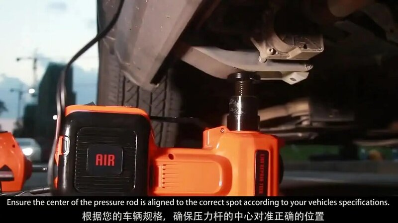 Wiel Jack 12V Dc 5.0T(11000lb) multi Functie Elektrische Hydraulische Auto Vloer Reparatie Tool Auto Emergency Roadside Band Chang