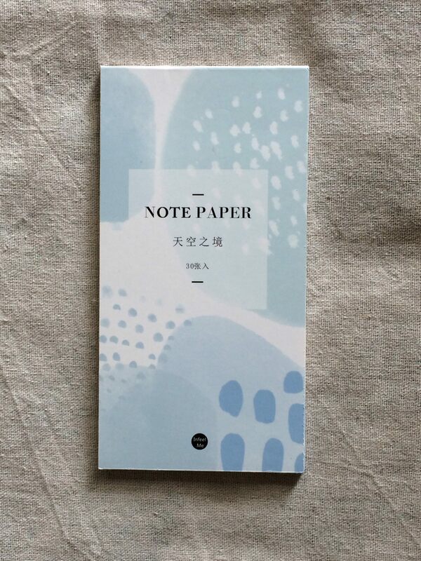 Sky line note pad memo pad(1pack=30pieces)