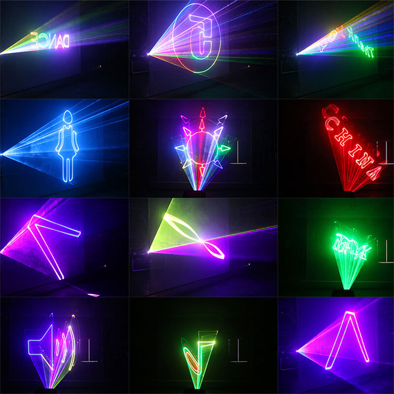 Disco Stage Laser Light Projector, APP remoto, Bluetooth, casamento, festa de aniversário, F2800A, DMX512
