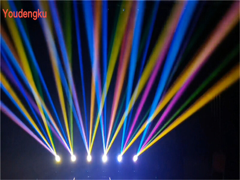 Luz beam con cabezal móvil para dj, discoteca, ktv, evento, Super pro, r17, 310, lyre, dmx, sharpy, 310w, 17r, 8 piezas