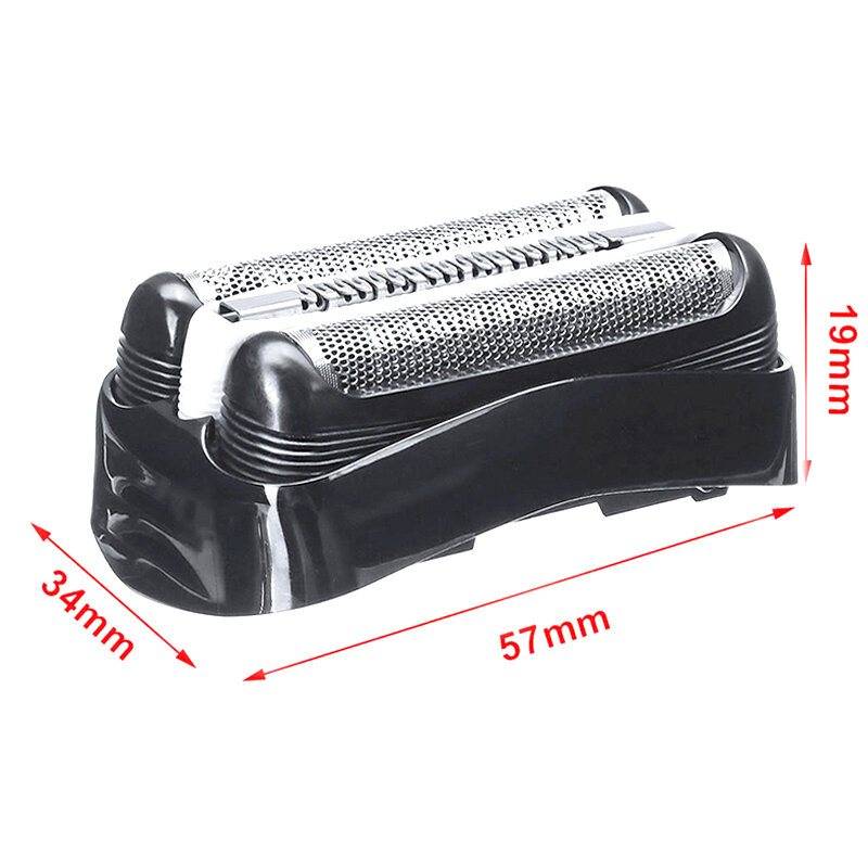 Pour Braun série 3 32B 32S 21B accessoires de tête de rasoir électrique Membrane de filet de couteau 301S 310S 320S 340S 360S 3040S 3050cc