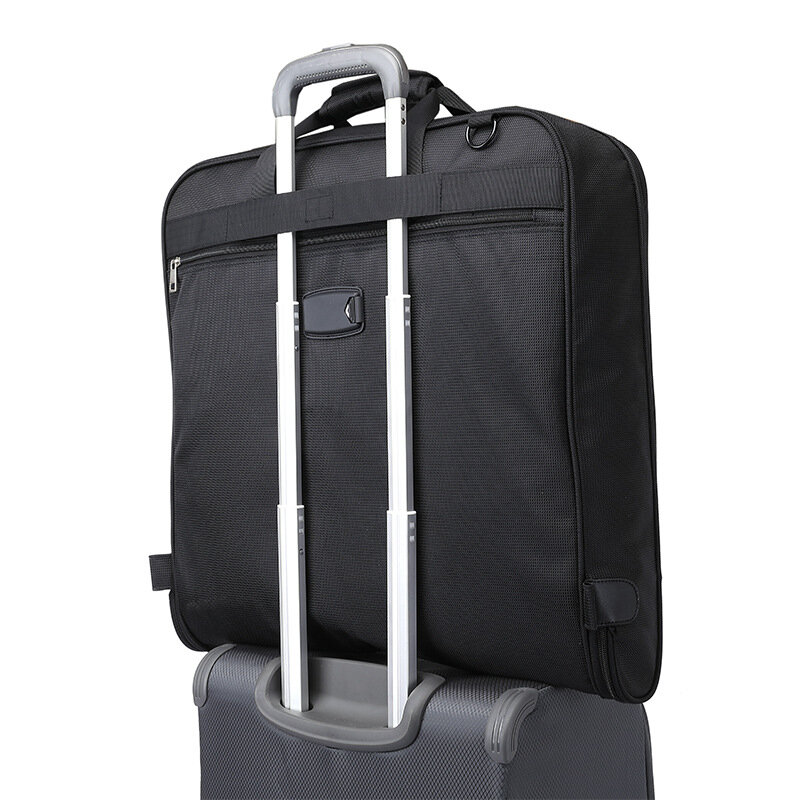 Bolsa de viaje multifuncional para hombre, bolsa de equipaje de gran capacidad, impermeable, almacenamiento de trajes