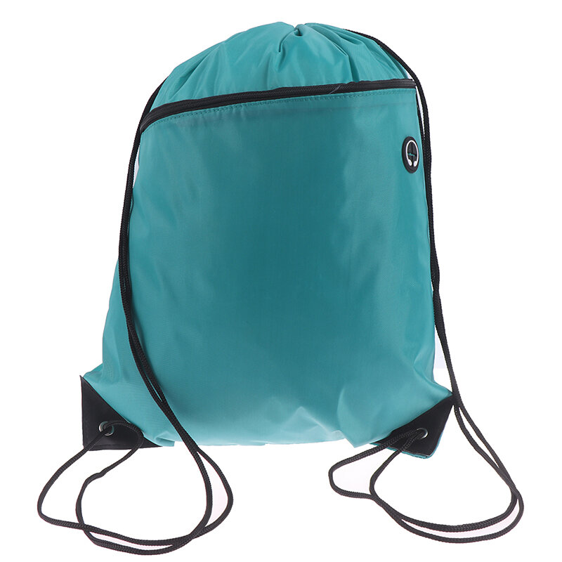 1PCS Travel Waterproof Nylon Drawstring Personalized Training Backpack Girl Bag School Sports Sack Gym Tote Bag School Sport Bag