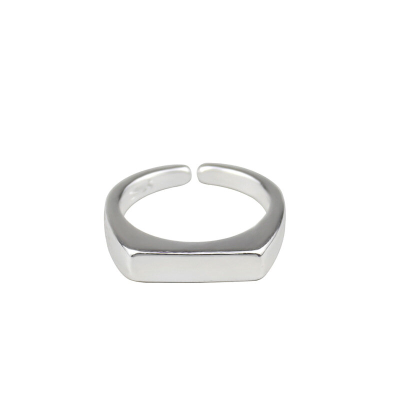 925 Sterling Zilveren Ringen Voor Vrouwen Vintage Bruiloft Trendy Sieraden Grote Verstelbare Antieke Ringen Anillos