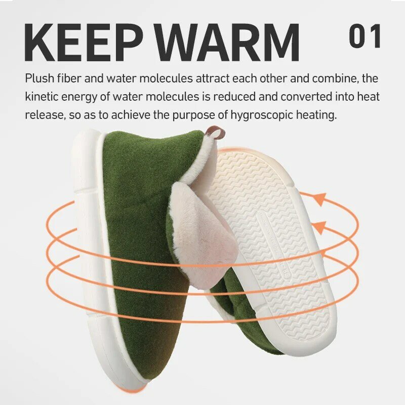 Botas UTUNE Mulheres Sapatos de Inverno Feltro Grosso Quente Deslizante para Casa Chinelos Sapatos Fora Sapatos Homens Mulheres Botas de Pelúcia Plataforma de Chute Alto 2021