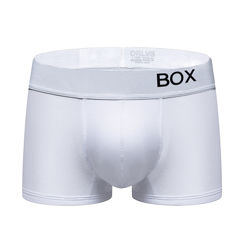 ORLVS-Shorts Boxer Sexy Masculina, Roupa Interior Masculina, Cuecas, Shorts Masculinos, Cuecas, Bolsa 3D