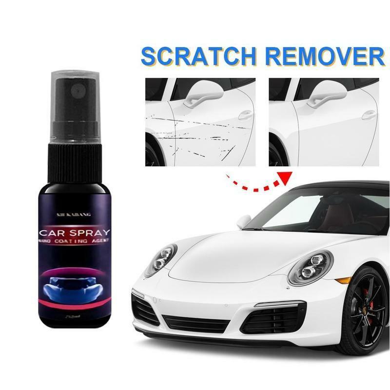 Car Scratch Repair Nano Spray 30/50/120ml Anti Scratch Spray Crystal Coating Auto Lacquer Paint Care Polished Glass Coating