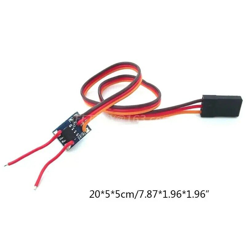 1pc Micro 1A Dual-way Brushed ESC DC 5V Electronic Speed Controller Winch Control Circuit Board for RC Model Toy Car Plane 360°