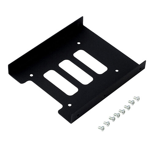 2.5 Inch Tot 3.5 Inch Ssd Hdd Harde Schijf Tray Montagebeugel Kit Adapter Voor Pc Ssd Behuizing Ondersteuning