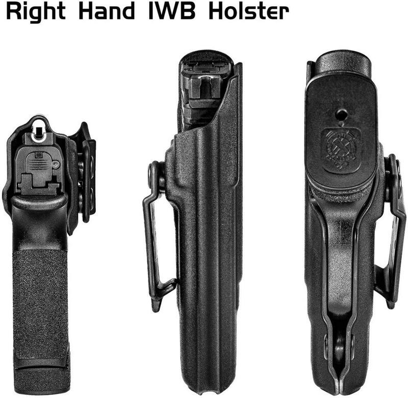 Coldre Kydex para Springfield Hellcat, 3 ", 9mm, Micro-Compacto, Cintura interna H11, transporte oculto, IWB