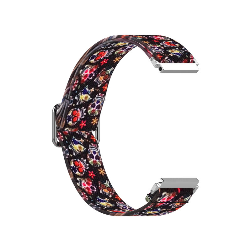 Cinturini in Silicone con stampa elastica regolabile da 22mm per Samsung Galaxy Watch 3 45mm per cinturino cinturino Huawei GT2 Pro/GT 2e