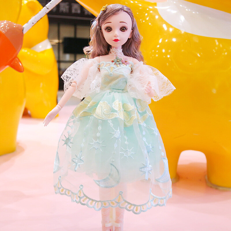 Besar 60 Sentimeter Gaya Baru Bernyanyi Boneka Set GIRL'S Mainan Boneka Putri Grosir