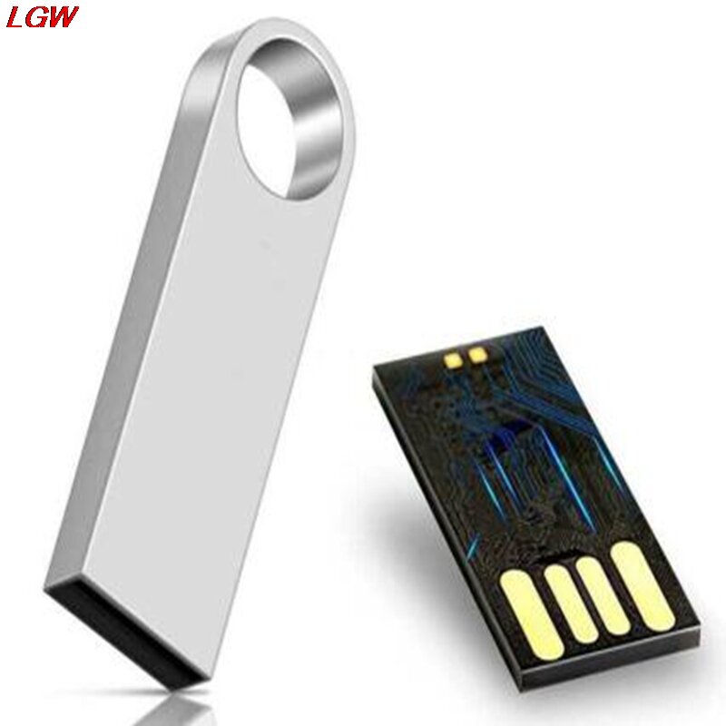 8GB Expansion 1 to 2 to USB 2.0 clés USB métal Portable mémoire bâton U disque stockage royaume-uni étendre la mémoire réelle 8GB