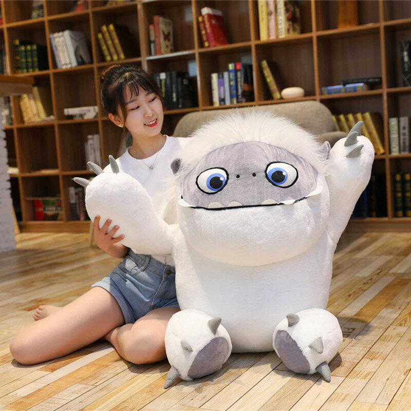 35cm/55cm anime abominável monstro boneco de neve everest figura de pelúcia brinquedo macio recheado boneca presente para crianças presente