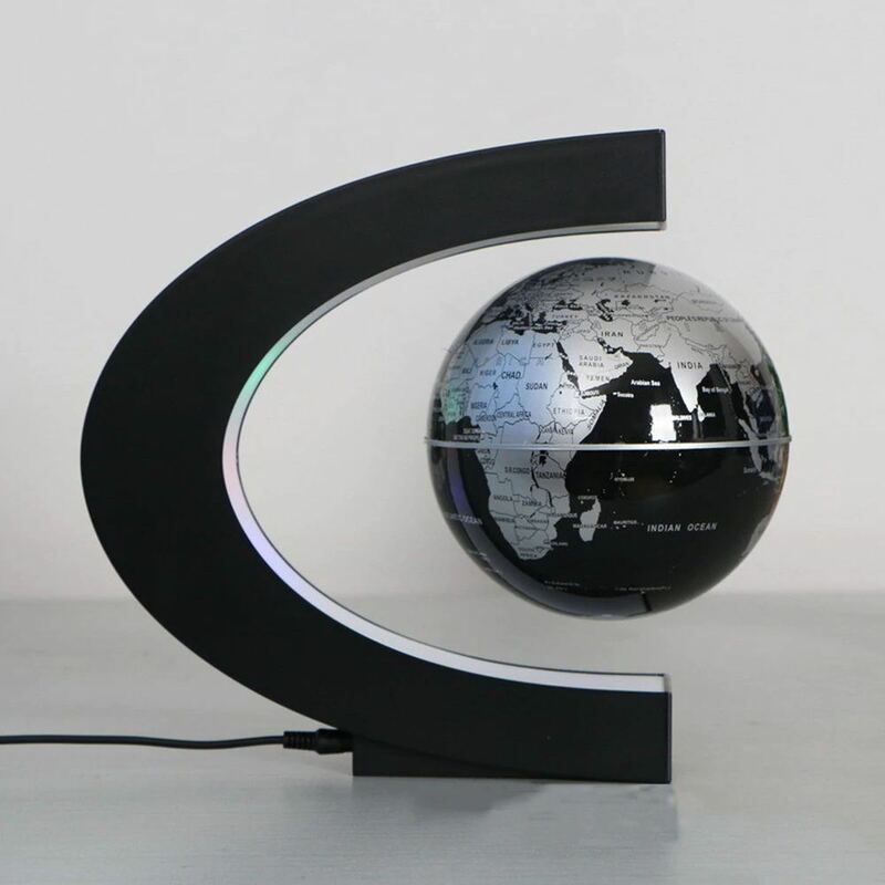 1 sztuk antygrawitacyjne Maglev Globe ozdoby Perpetual Motion Machine biura na biurko zabawka do dekoracji figurki akcesoria narzędziowe