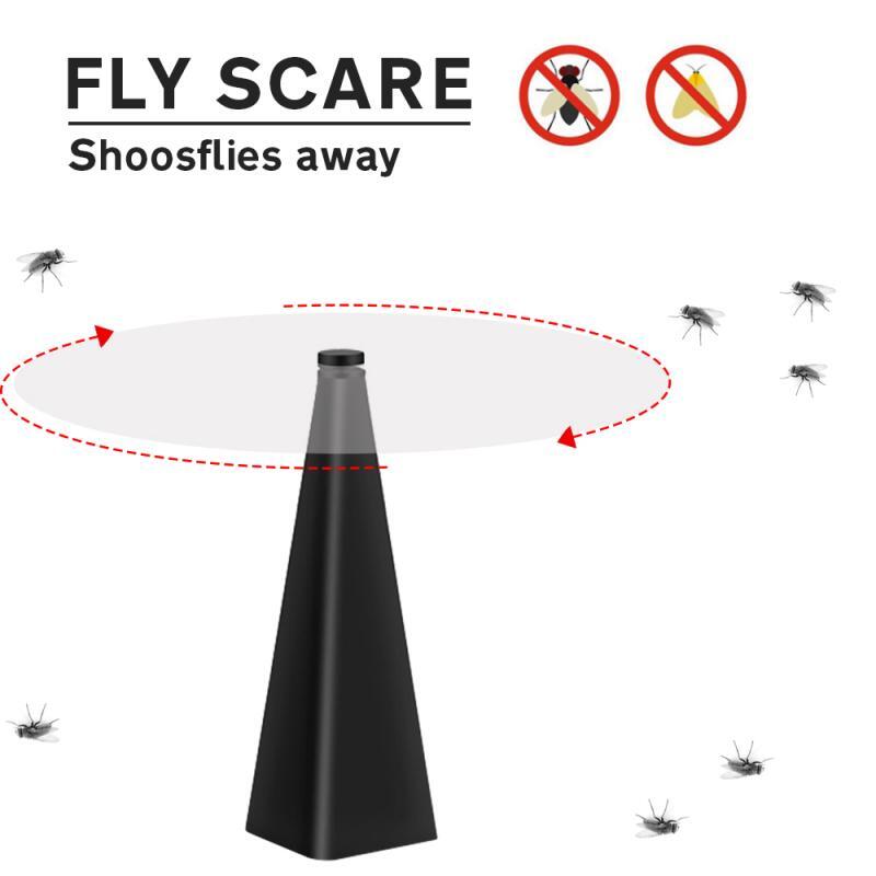 1 Pc Creative Muggen Insect Killer Fly Repellent Fan Houden Vliegen En Bugs Weg Van Uw Voedsel Genieten Van Outdoor Maaltijd muggenval