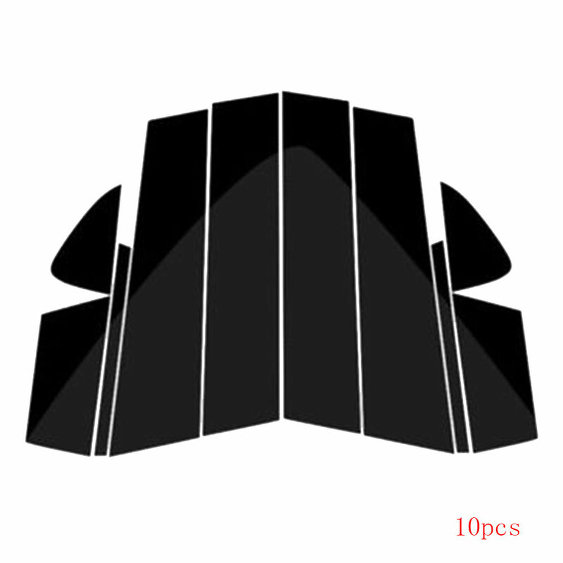 10 Buah/Se Stiker Tahan Air Kolom BC Tengah Penutup Tiang Tiang Jendela Mobil untuk Aksesori Otomotif MAZDA 6 ATENZA 2014-2018