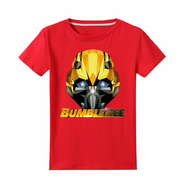 Summer children cartoon Bumblebee Deadpool JOJO siwa apex legends Venom cotton Short sleeve t-shirt boys and girls clothing