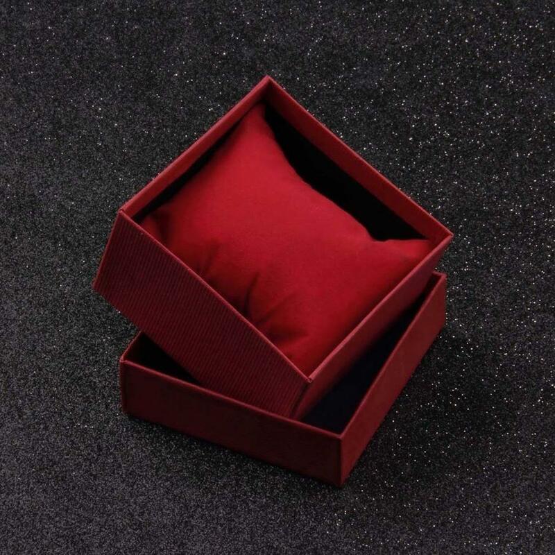 Kotak Jam Tangan Gelang Kotak Perhiasan Jam Tangan Kotak Hadiah Menunjukkan Casing Dekorasi Indah Kardus Portabel Hadiah Bungkus Kontainer