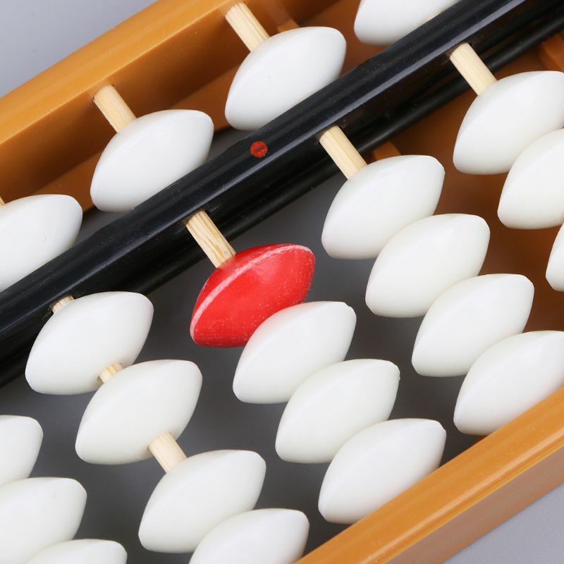 Draagbare Japanse 13 Cijfers Column Abacus Rekenen Soroban Caculating School Math Learning Tool