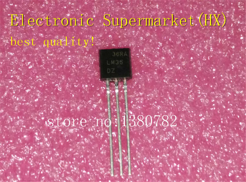 Free Shipping 10pcs-100pcs LM35DZ  LM35  TO-92 New original  IC In stock!