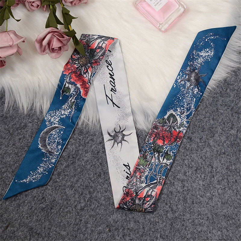 Женский шарф в стиле Древа Жизни, облегающая сумка, шарфы, новый дизайн 2023, роскошный брендовый шелковый шарф для женский платок, платок на запястье