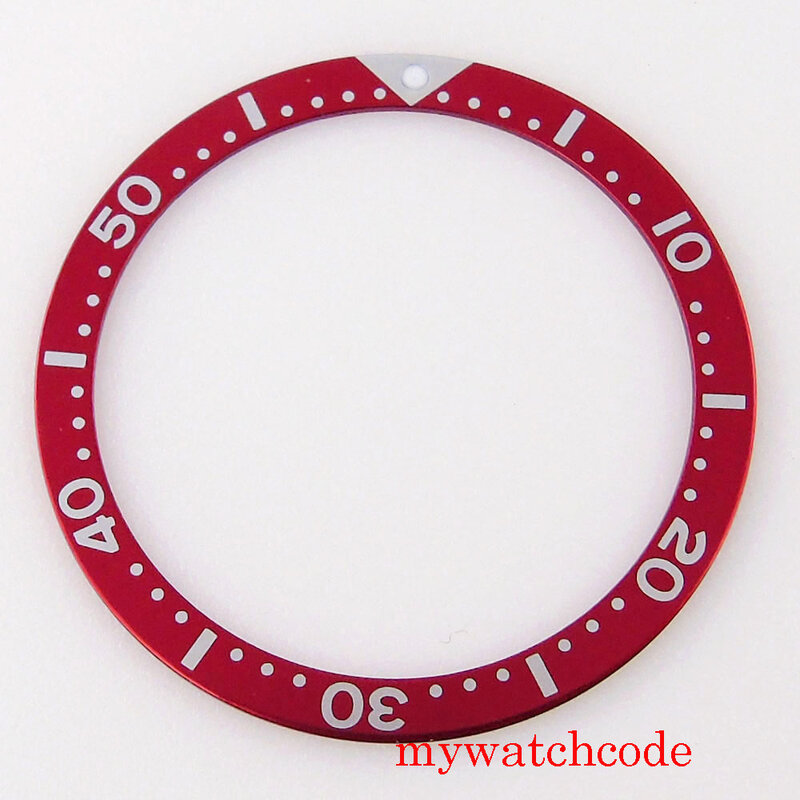 Anillo de inserción de bisel de reloj plano de aleación de 39MM para caja de reloj Bliger de 45mm, accesorios de repuesto de reloj de pulsera de alta calidad