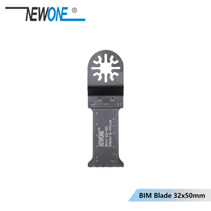 NEWONE-바이메탈 진동 멀티 툴 톱 블레이드 10/20/32/45/65mm, BIM 블레이드, 목재/플라스틱/금속 절단 전동 공구 액세서리