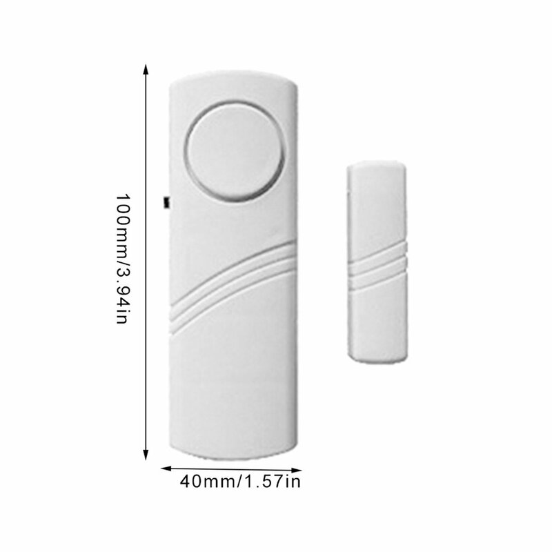 Allarme antifurto semplice per porte e finestre allarme di sicurezza Wireless multifunzione allarme magnetico per porte per la sicurezza domestica