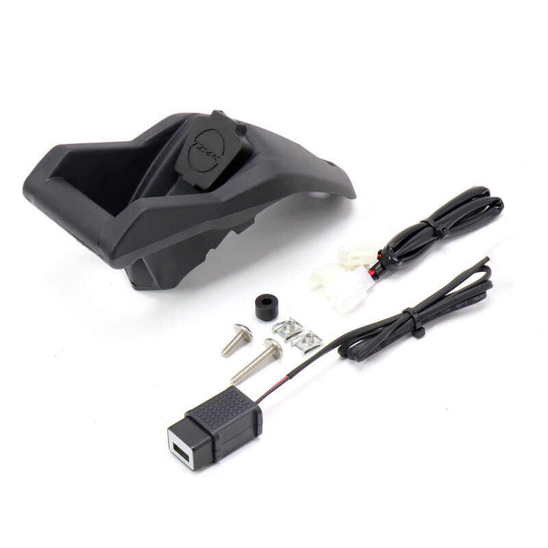 Untuk Yamaha Set/set T-max 560 T Max 530 DX SX Braket Navigasi Ponsel Motor Dudukan Tempat Konverter Port Pengisi Daya USB Nirkabel