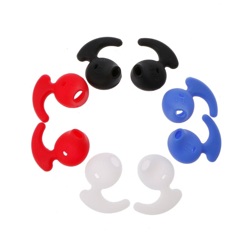 4 Pairs Earbud Silicone Ear Cap Replacement Eartip For Samsung S6 Level U EO-BG920 Bluetooth Headphone Earphone Earbuds Cover