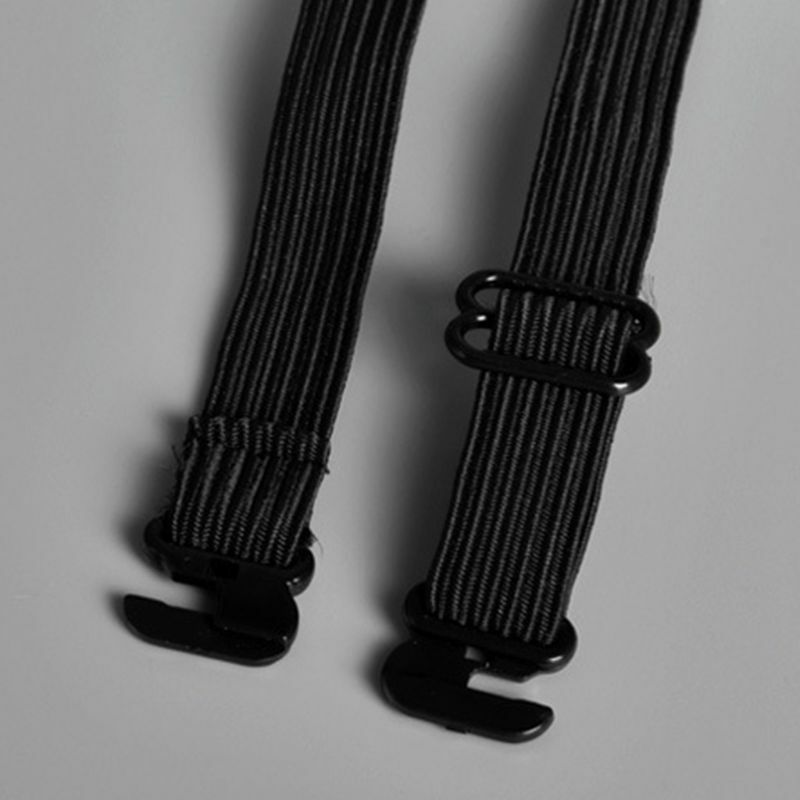 男性と女性のための伸縮性のある蝶ネクタイ,調節可能なストラップ,バックルで延長,1個