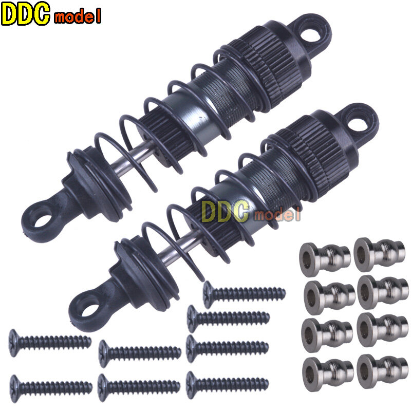 HBX12891 HBX12891 RC Car Spare Parts Upgraded metal hydraulic front and rear shock absorber