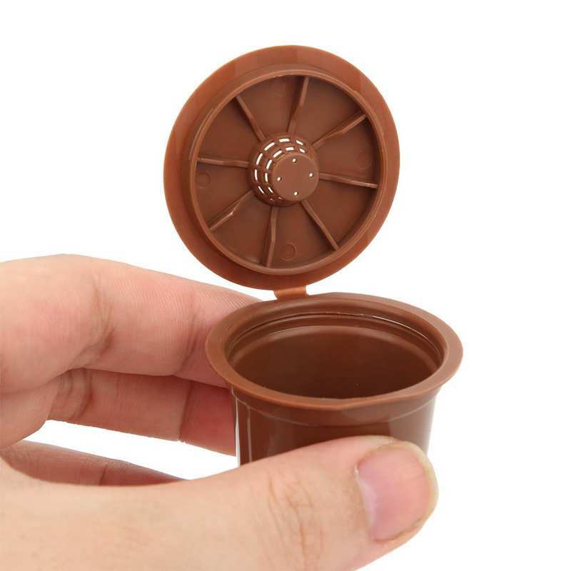 3Pcs Reusable Refillable Coffee Capsule Filter Cup Replacement Fit for Caffitaly Capsule Home Coffee Machine Accessories