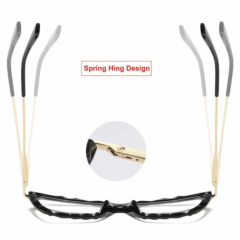 Lunettes à monture en acétate optique pour femmes, lunettes à jambes en métal, lunettes de marque de créateur, styles de mode