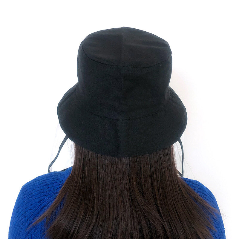 Unissex chapéu protetor rosto tela anti-vírus isolado máscara protetora pescador tampa cobre impede a transmissão de gotas para salão de beleza