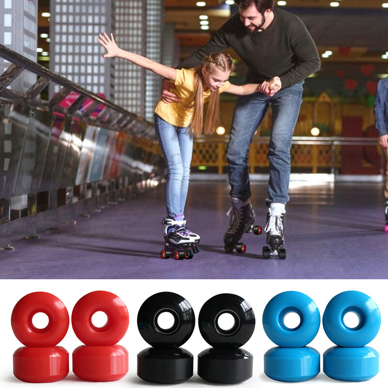 Lot de roues de skateboard et longboard en PU, dimensions 52x32mm, 95A, 4 pièces par ensemble
