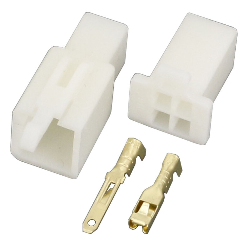 100 Sets 2.8mm Connectors 4 Pin DJ7041A-2.8 Electrical Wire Plug Male And Female Automobile Lighting Adapter Connector