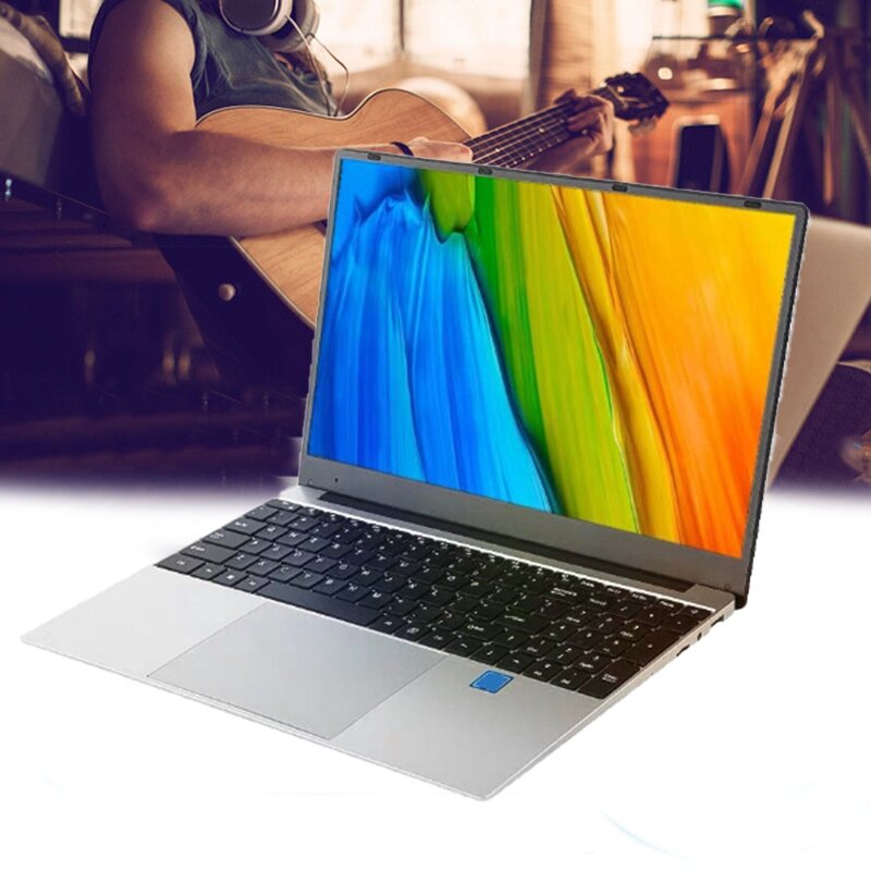 Super Slim Gaming Laptop, computador barato, netbook, janelas 10, 15.6 polegadas, China