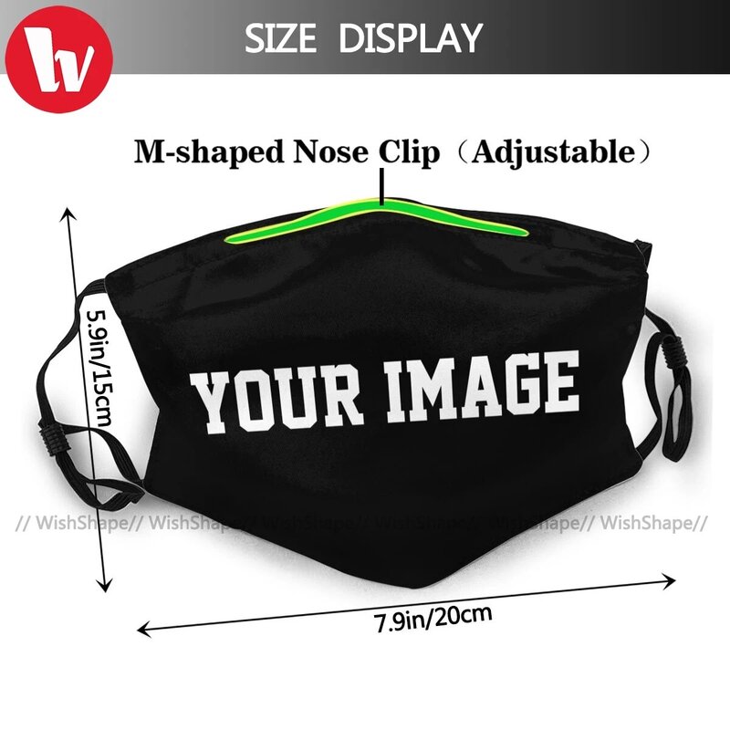 Ваше изображение на заказ маска для лица