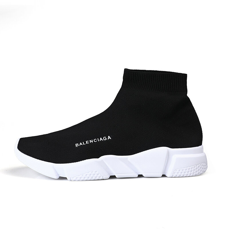 High Top Shoes Woman Vulcanized shoes Unisex Brand Designer Slip-On Sock Breathable Casual Shoes Women Sneakers chaussures femme