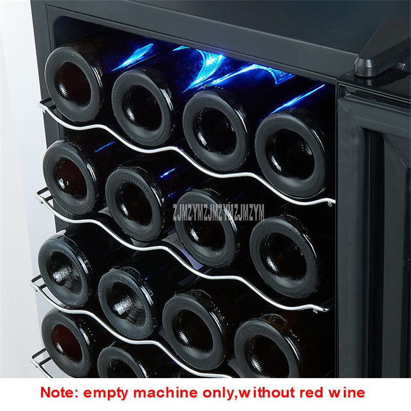 Mini réfrigérateur à vin rouge électrique 68l, 7 niveaux, en acier inoxydable, température constante, Bar à glace Commercial, BW-70