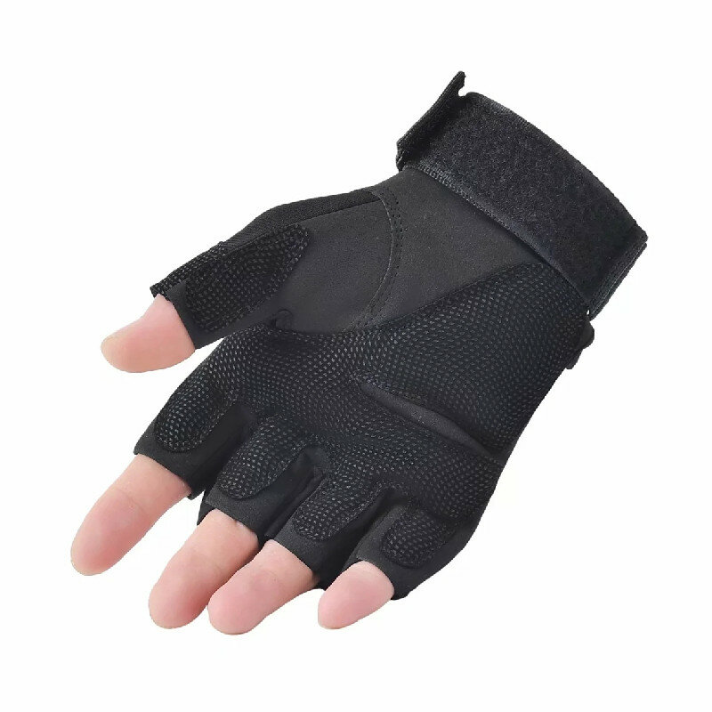 ใหม่กองทัพทหาร Fingerless ยุทธวิธีถุงมือฟิตเนส Gym ผู้ชายผู้หญิง Antiskid Anti-Slip Half Finger ชายถุงมือยุทธวิธี