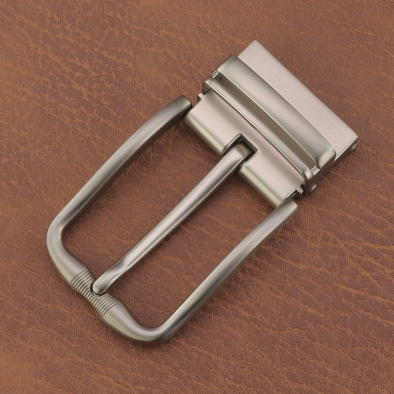 คุณภาพสูง Matte Pin หัวเข็มขัดเข็มขัด Casucal หัวเข็มขัดเข็มขัดเหมาะสำหรับ3.3ซม.ความกว้าง Perforated เข็มขัด