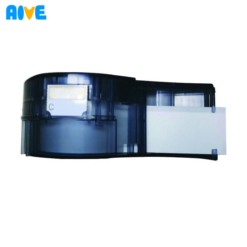 Aive M21-750-488 Label Tape Zwart Op Wit Doorschijnende Polyester Compatibel Voor Brady BMP21 Plus Id Pal Labpal Label Maker