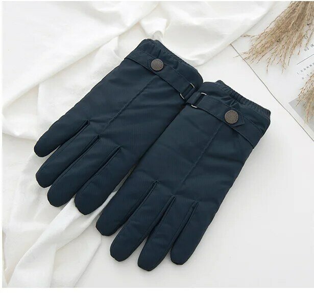 waterproof and wear-resistant touch screen gloves men's all finger bicycle bicycle gloves long finger autumn and winter