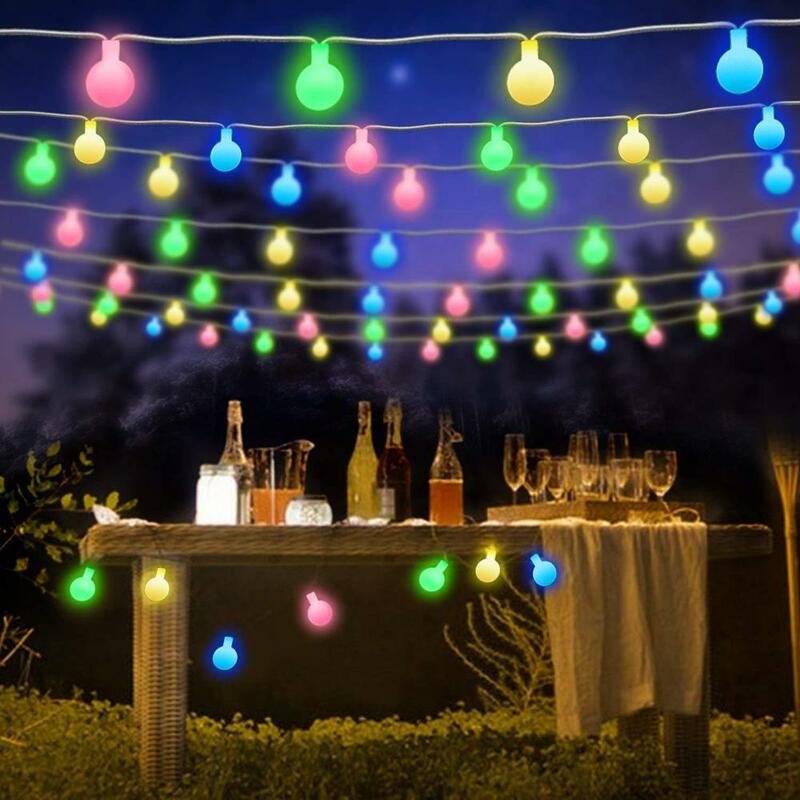 3M 6M 10M Led String Lights Bal Batterij Powerd Vakantie Decoratie Lamp Festival Kerst Fairy Light Outdoor bruiloft Verlichting